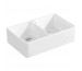 Villeroy & Boch Farmhouse/Sink unit Zlewozmywak nakładany na szafkę 2-komorowy prostokątny 79,5x50 cm CeramicPlus stone white - 848199_O1