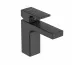 Hansgrohe Vernis Shape Bateria umywalkowa M, z kpl. odpływowym czarny matowy - 827347_O1