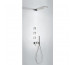 Tres 3V kompletny zestaw prysznicowy podtynkowy 3-drożny deszczownica 160x550 mm chrom
