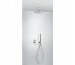 Tres Max kompletny zestaw prysznicowy podtynkowy deszczownica średnica 300 mm chrom