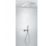 Tres 3V kompletny zestaw prysznicowy podtynkowy 3-drożny deszczownica 500x650 mm chrom