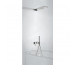 Tres 3V kompletny zestaw wannowo-prysznicowy podtynkowy 3-drożny deszczownica 160x550 mm z wylewką do wanny kaskada chrom