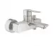 Grohe Lineare Jednouchwytowa bateria wannowa stal nierdzewna