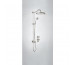 Tres Mono-Clasic kompletny zestaw prysznicowy podtynkowy termostatyczny 2-drożny deszczownica średnica 310 mm stalowy