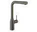Grohe Essence bateria kuchenna zlewozmywakowa z w/w brushed hard graphite