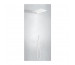 Tres 3V kompletny zestaw prysznicowy podtynkowy 3-drożny deszczownica 280x550 mm biały matowy