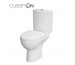 Cersanit Parva Clean On kompletny kompakt WC, miska + zbiornik 3/5 l bez deski