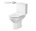 Cersanit City Clean On kompletny kompakt WC, miska + zbiornik 3/5 l + deska dur antyb wo łw box