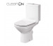 Cersanit Carina Clean On kompletny kompakt WC, miska + zbiornik 3/5 l bez deski