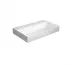Duravit DuraSquare Umywalka nablatowa bez otworu 80x47 biała