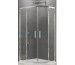 SanSwiss Ocelia kabina 1/4 koła z drzwiami rozsuwanymi 90x90 cm profil połysk, szkło przezroczyste