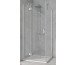 Kermi Osia Kompletna kabina kwadratowa 90 cm drzwi otwierane lewe + ścianka boczna