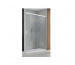 SanSwiss Cadura drzwi rozsuwane dwuczęściowe 100 cm prawa profil połysk, szkło przezroczyste