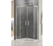 SanSwiss Ocelia kabina 1/4 koła z drzwiami rozsuwanymi 80x80 cm profil połysk, szkło przezroczyste