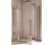 SanSwiss Solino kabina prysznicowa 100x80 cm.: Drzwi otwierane + Ścianka boczna