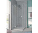 Kermi Osia kabina prysznicowa 90x80 cm. Drzwi otwierane lewe + Ściana boczna