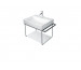 Duravit Stelaż do umywalki 66,5x38,1 czarny mat