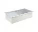 Grohe K700 zlewozmywak wpuszczany w blat 86,4 x 46,4 cm ze stali szlachetnej
