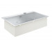 Grohe K800 zlewozmywak wpuszczany w blat 84,6 x 51 cm ze stali szlachetnej