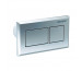 Geberit Pneumatyczny przycisk uruchamiający WC , kształt geometryczny, podtynkowy, dwudzielny, Sigma 8cm, chrom
