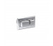Geberit Pneumatyczny przycisk uruchamiający WC , kształt geometryczny, podtynkowy, dwudzielny, wypukły, Sigma 8cm, chrom