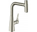 Hansgrohe Metris Select M71 bateria kuchenna 240 w/w 2jet sBox Stal Szlachetna Finish