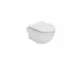 Roca meridian compacto zestaw miska wc podwieszana rimless + deska wolnoopadająca slim duroplast