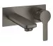 Grohe Lineare 2-otw. bateria umywalkowa rozm. M brushed hard graphite