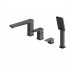 Omnires Parma bateria wannowa 4-otworowa, grafit