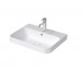 Duravit Above counter basin Happy D.2 Plus 600mm,white,w.OF,w.TP,w/o.TH,ground