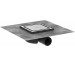 Hansgrohe RainDrain Spot Odpływ punktowy 15 x 15 cm ruszt stal szlachetna szczotkowana