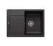 Blanco Zia 45 S Compact zlewozmywak wbudowany Silgranit PuraDur Antracyt, odwracalny