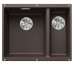 Blanco Subline 340/160-U zlewozmywak podwieszany Silgranit PuraDur Kawowy lewa, InFino