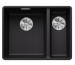 Blanco Subline 340/160-F zlewozmywak wbudowany Silgranit PuraDur Czarny, lewa, InFino