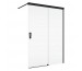 Sanswiss Cadura Walk-In Caw2 Prawe 1200X2000 Czarny Mat 07