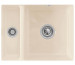 Villeroy & Boch Subway 60 XU zlewozmywak podblatoowy 545 x 440 x 200 mm Ivory CeramicPlus