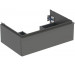 Geberit Szafka pod umywalkę iCon, z jedną szufladą 74 cm x 24,7 cm x 47,6 cm, lava / lakierowany matowy, lava / matowy
