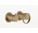 Gessi Anello External parts wall-mounted for shower mixer, two-way, diverter, water outlet, handshower hook