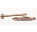 Gessi Goccia Regulowana ścienna deszczownica z powłoką anticalc Copper Brushed GHRC