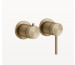 Gessi 316 Bath-Shower bateria podtynkowa prysznicowa dwudrożnej z przełącznikiem Warm Bronze Br. PVD