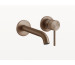 Gessi 316 Intreccio bateria podtynkowa umywalkowa ścienna długa wylewka bez odpływu Copper Brushed PVD