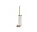 Gessi Inciso Accessories Uchwyt na szczotkę ścienny biały Warm Bronze Br. PVD