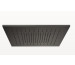 Gessi wykończenie do systemu prysznicowego 500x500 Black Metal Br. PVD