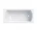 Geberit Perfect wanna prostokątna 150x75 cm biała z nóżkami