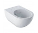 Geberit Acanto Wisząca miska WC, lejowa, B35cm, H34cm, T51cm, ukryte mocowania, Rimfree, KeraTect
