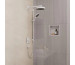 Hansgrohe Rainfinity Zestaw prysznicowy 130 3jet z drążkiem S Puro 90 cm PushSlider i wężem Designflex 160 cm Biały Matowy