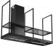 Franke Okap wyspowy Mythos T-Shelf FMY BK MATT F180 Czarny mat