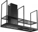 Franke Okap wyspowy Mythos T-Shelf FMY BK MATT F180 Czarny mat