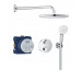 Grohe Grohtherm zestaw podtynkowy prysznicowy 2 func deszczownica 250 chrom