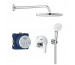 Grohe Eurosmart zestaw podtynkowy prysznicowy 2 func deszczownica 250 chrom